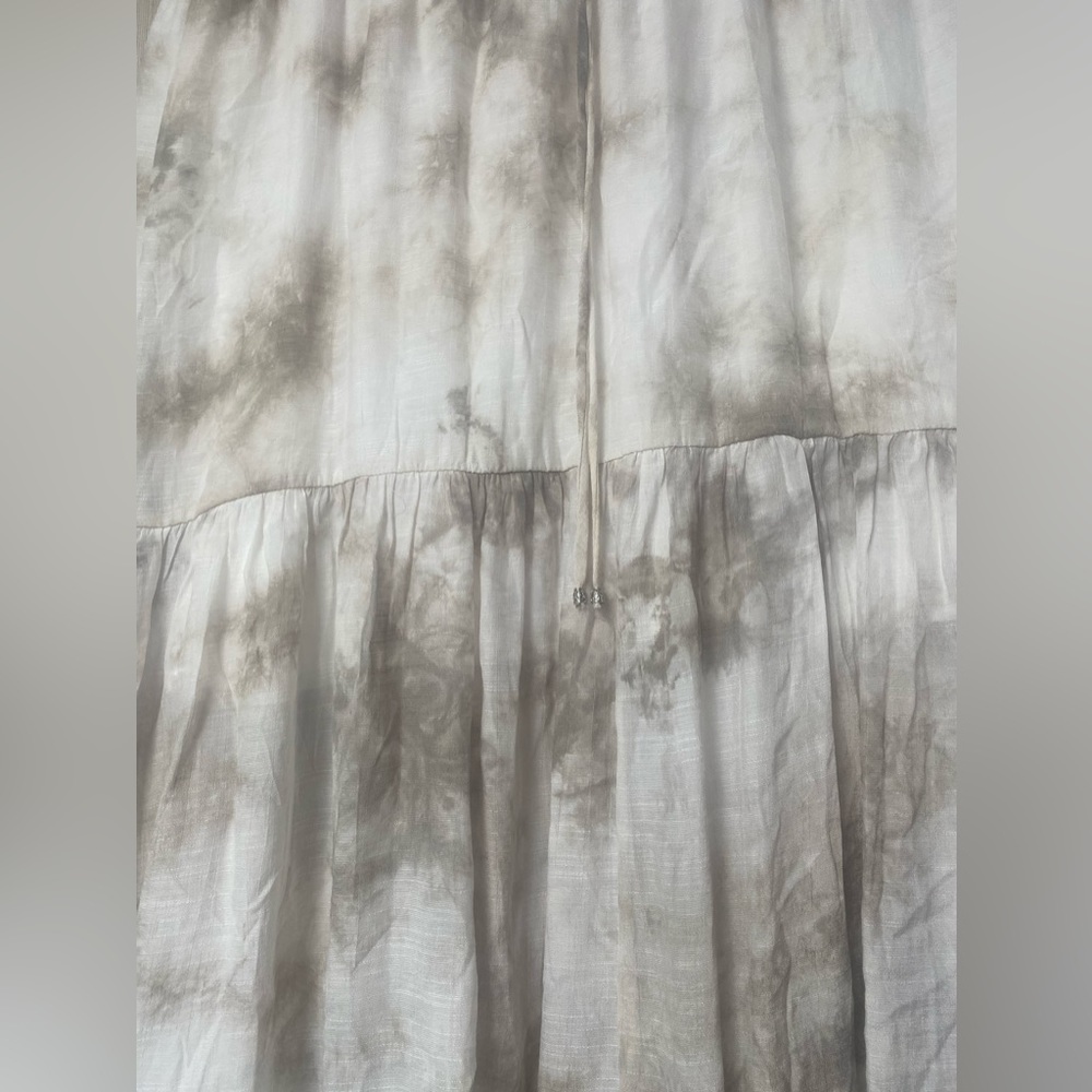 tie dye flowy long voluminous tiered  AGB plus size ,peyote color - Picture 8 of 17